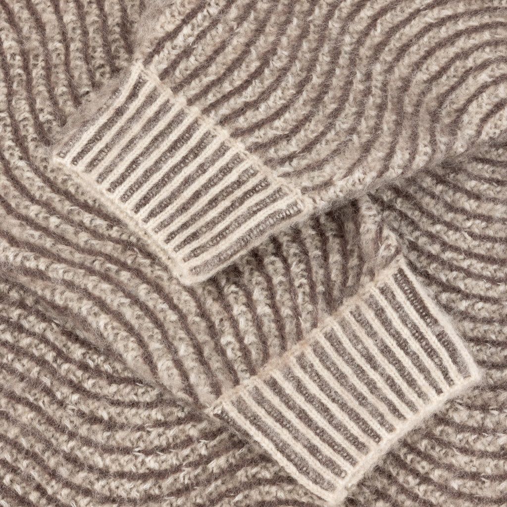 【残り一点】Mohair Wave Knit