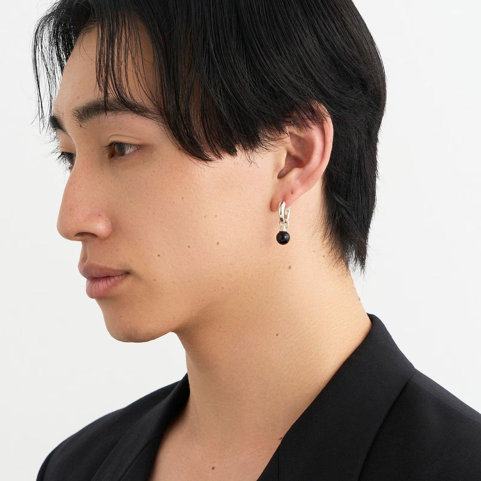 【お取り寄せ注文可能】Stone Ball Pierce