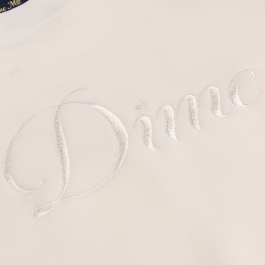 Dime - 【残り一点】Cursive Velvet Crewneck | ACRMTSM ONLINE