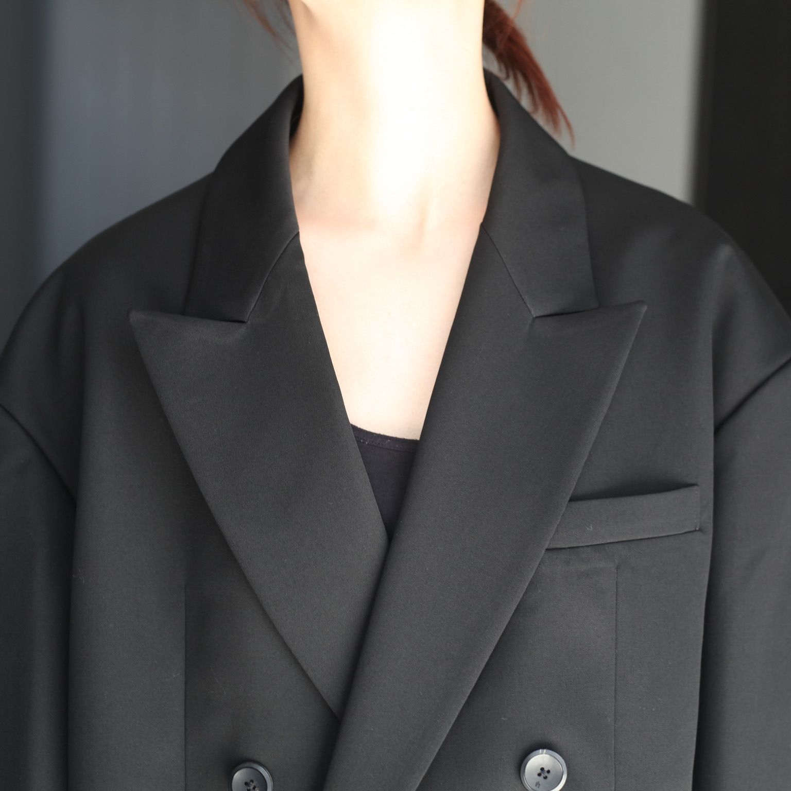 th products - 【残り一点】Oversized Double Breasted Jacket