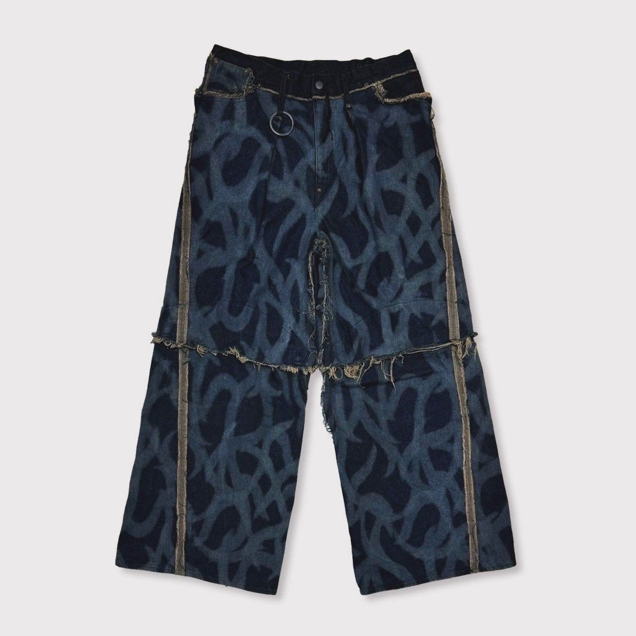 【残り一点】Slash Seam Twist Buggy Jeans(SHADOW ASAT)