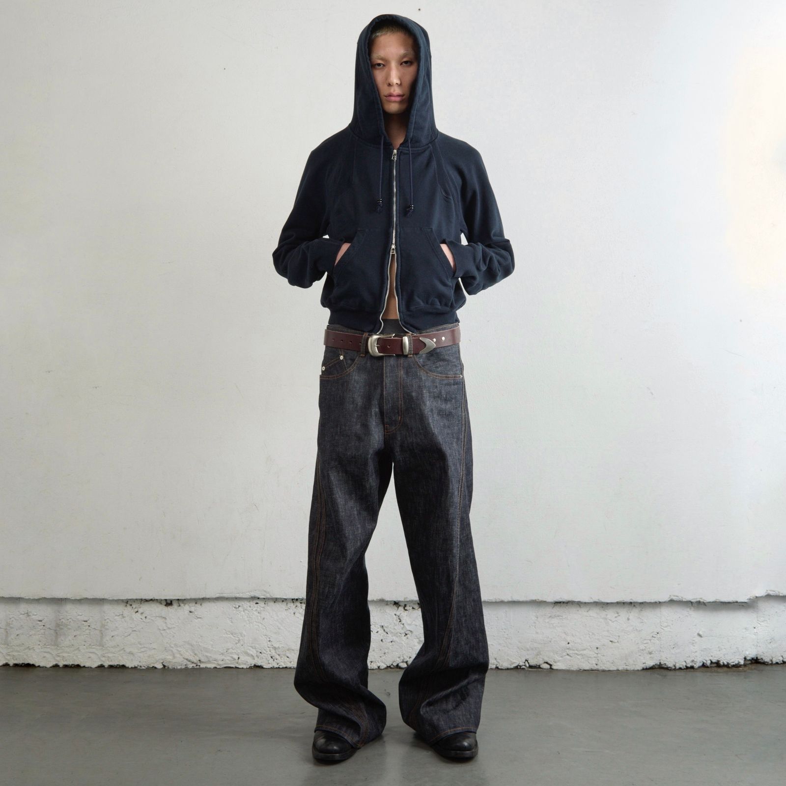 【残りわずか】4C Leather Belt