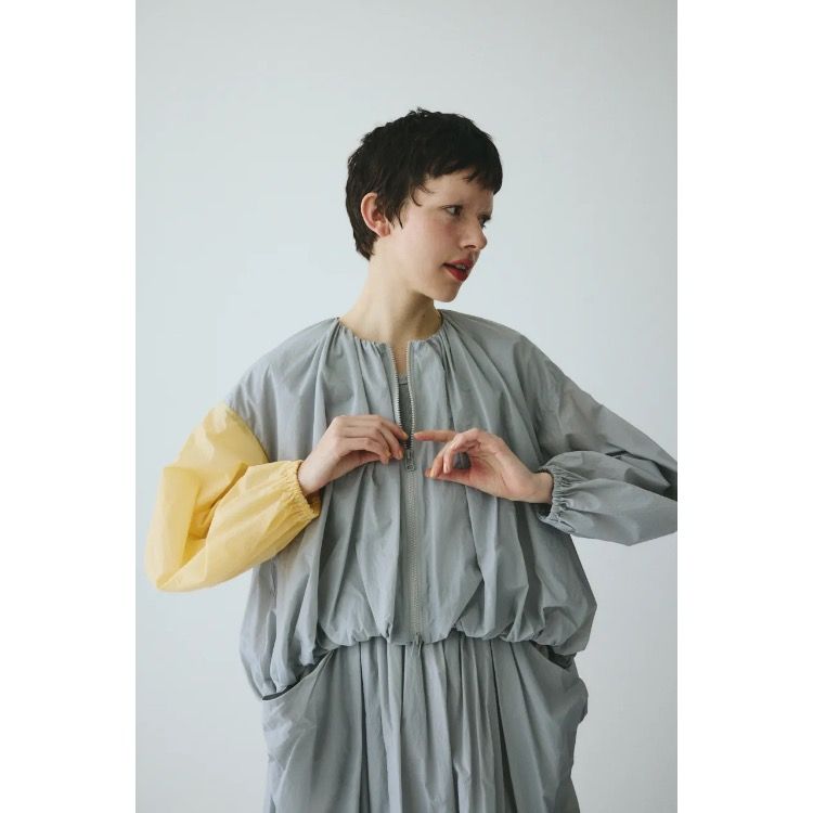 【残り一点】Balloon Hem Nylon Blouson
