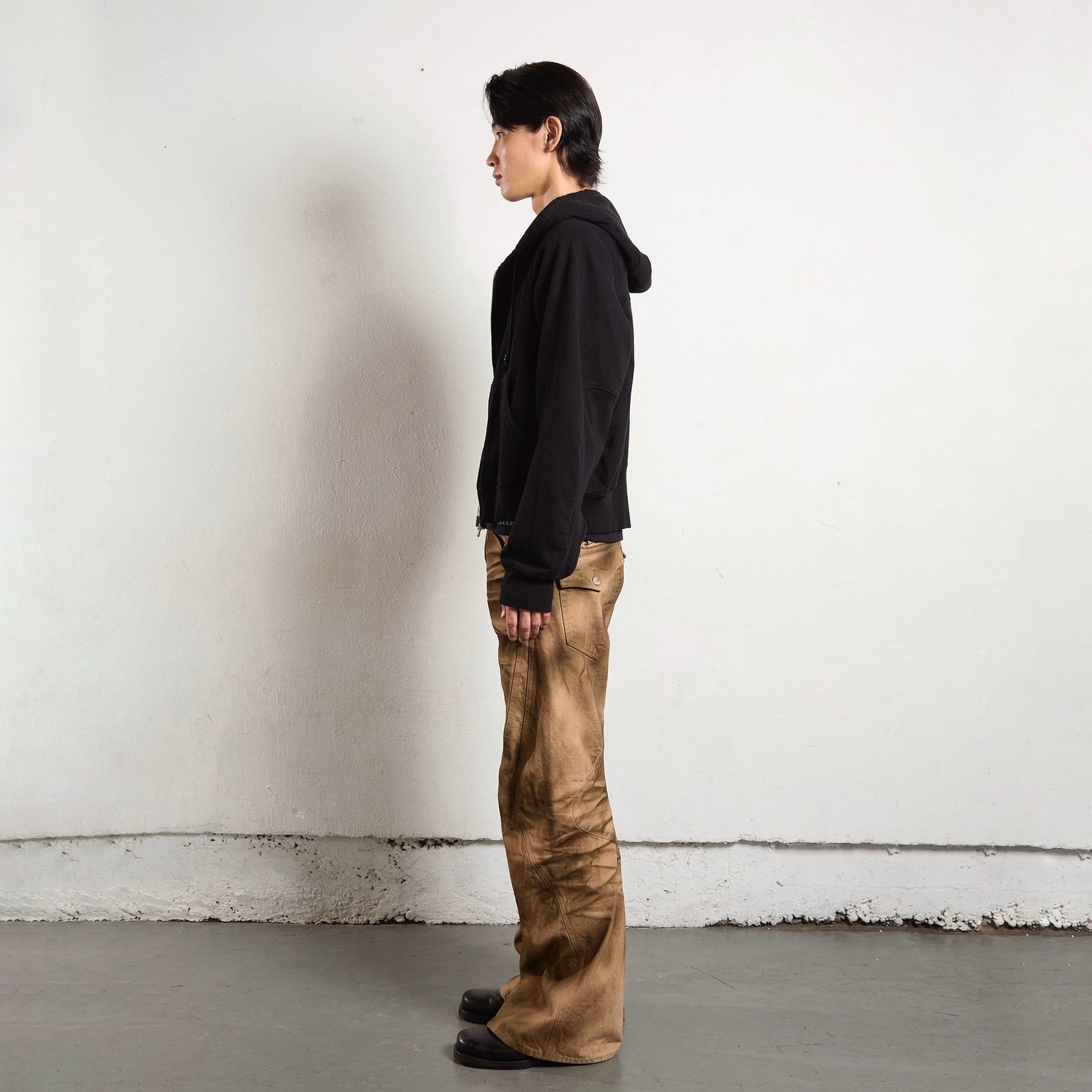 【残り一点】Panelled Zip Up Hoodie