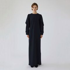 【残り一点】Drape Sleeve Cut Dress
