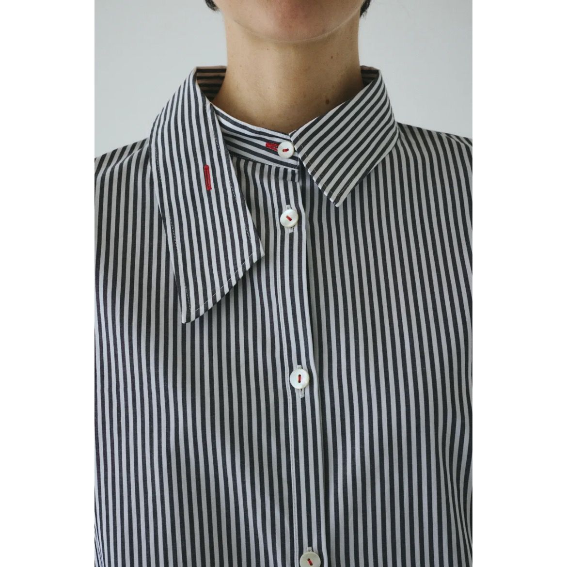 【残り一点】Asymmetry Collar Shirt