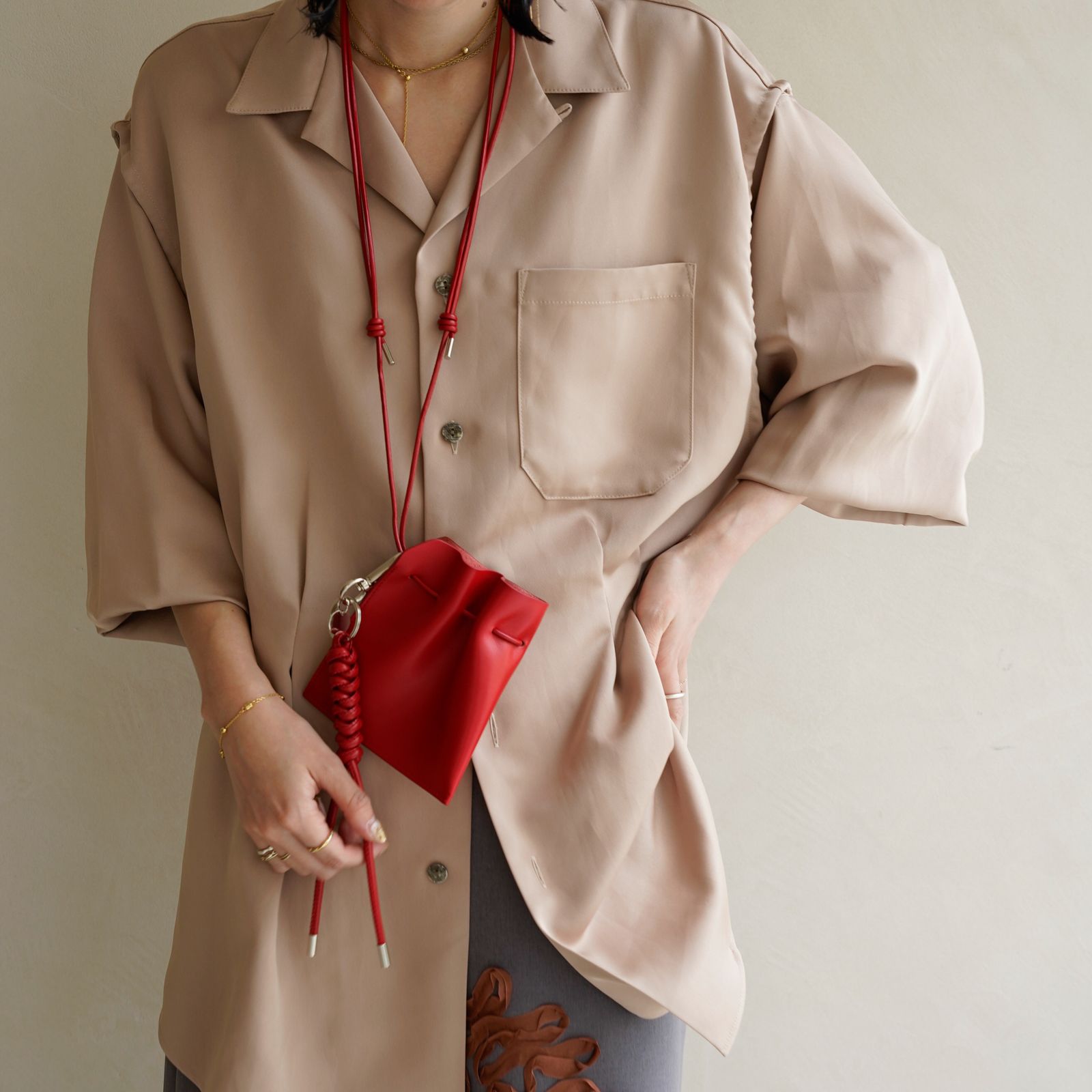 【残り一点】Herrie Kinchaku Pouch_XXS(RAPTO FLEX)