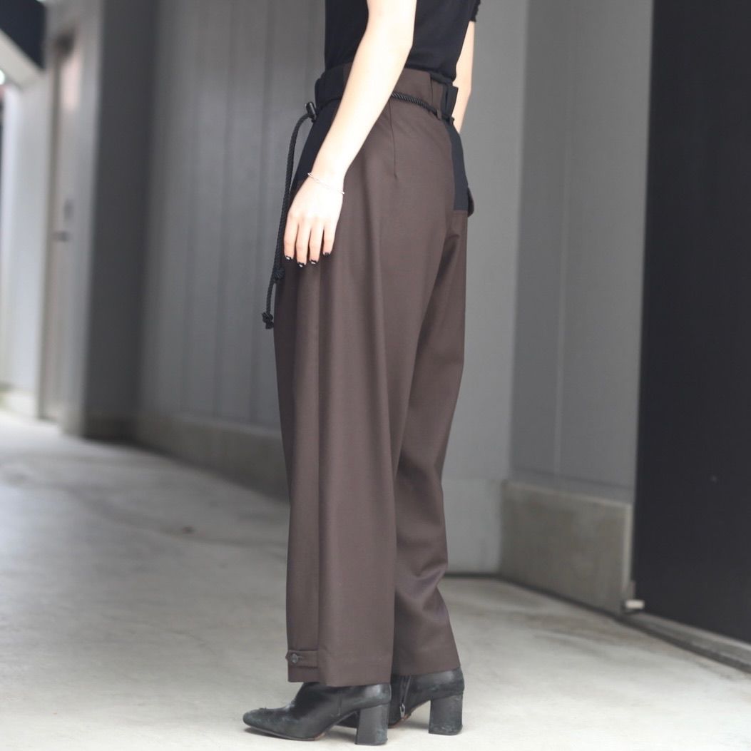 【残り一点】Bicolor Squeeze Slacks