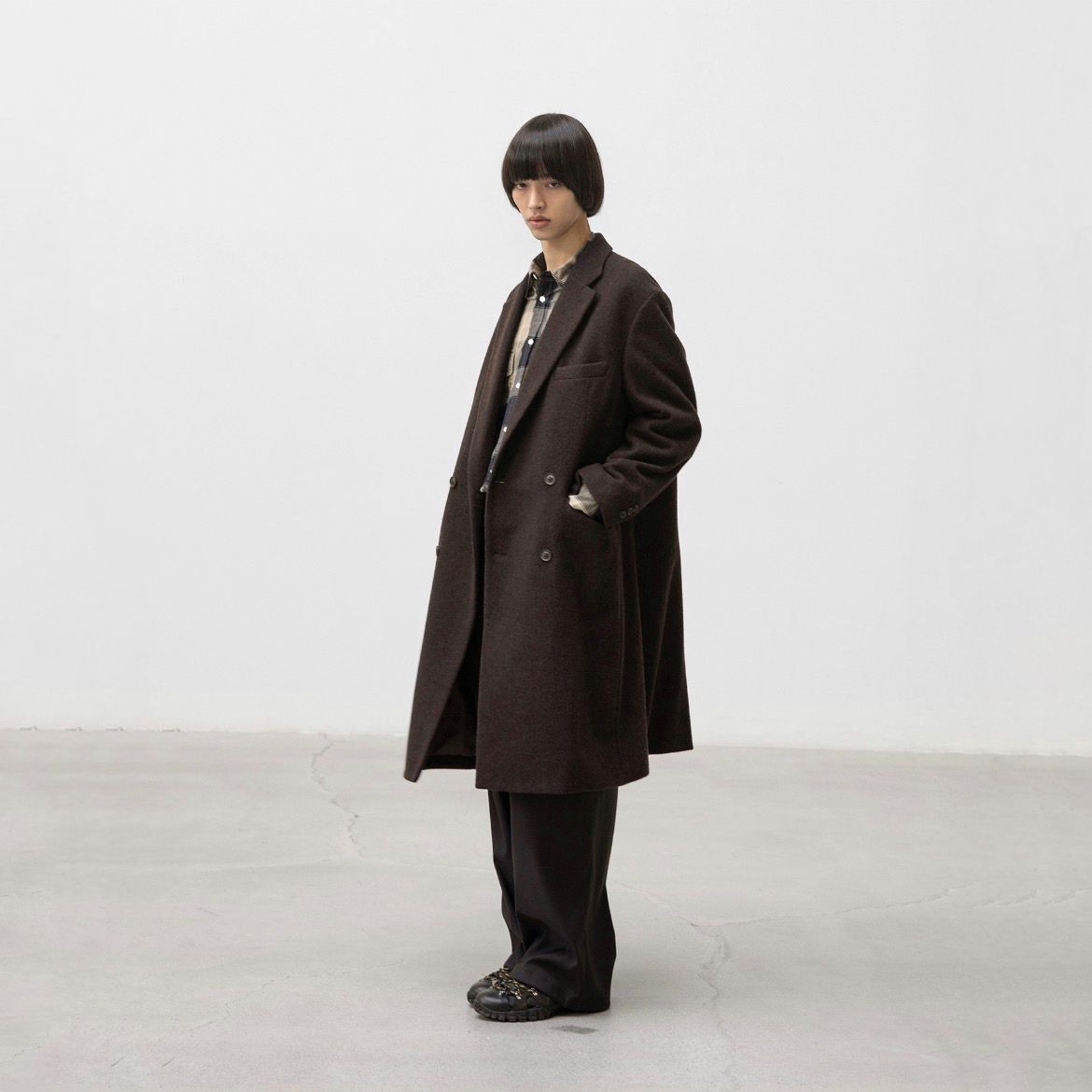 【残り一点】Fog Double Breasted Coat