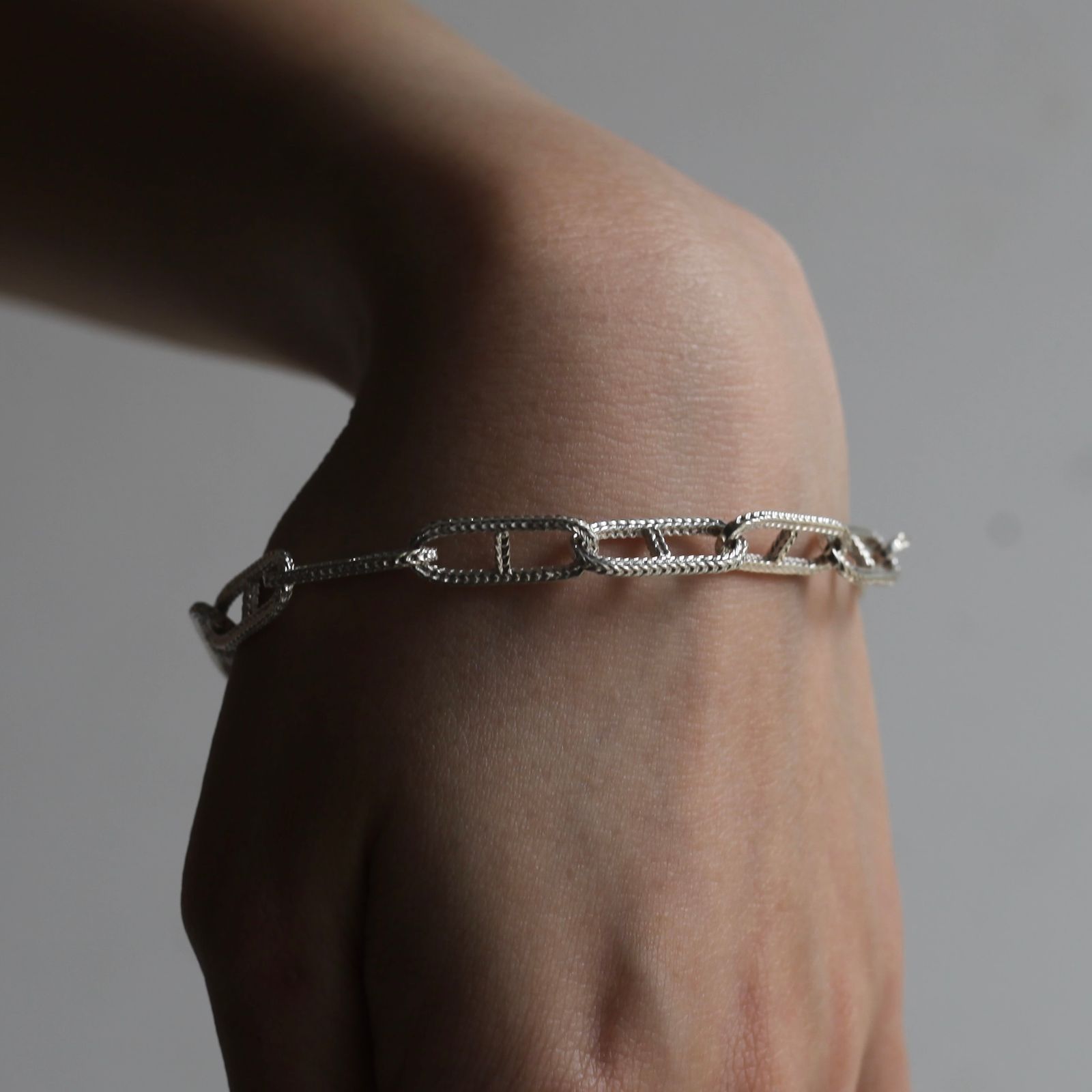 【残り一点】Rope Anchor Chain T-BAR Bracelet SMALL(7mm)
