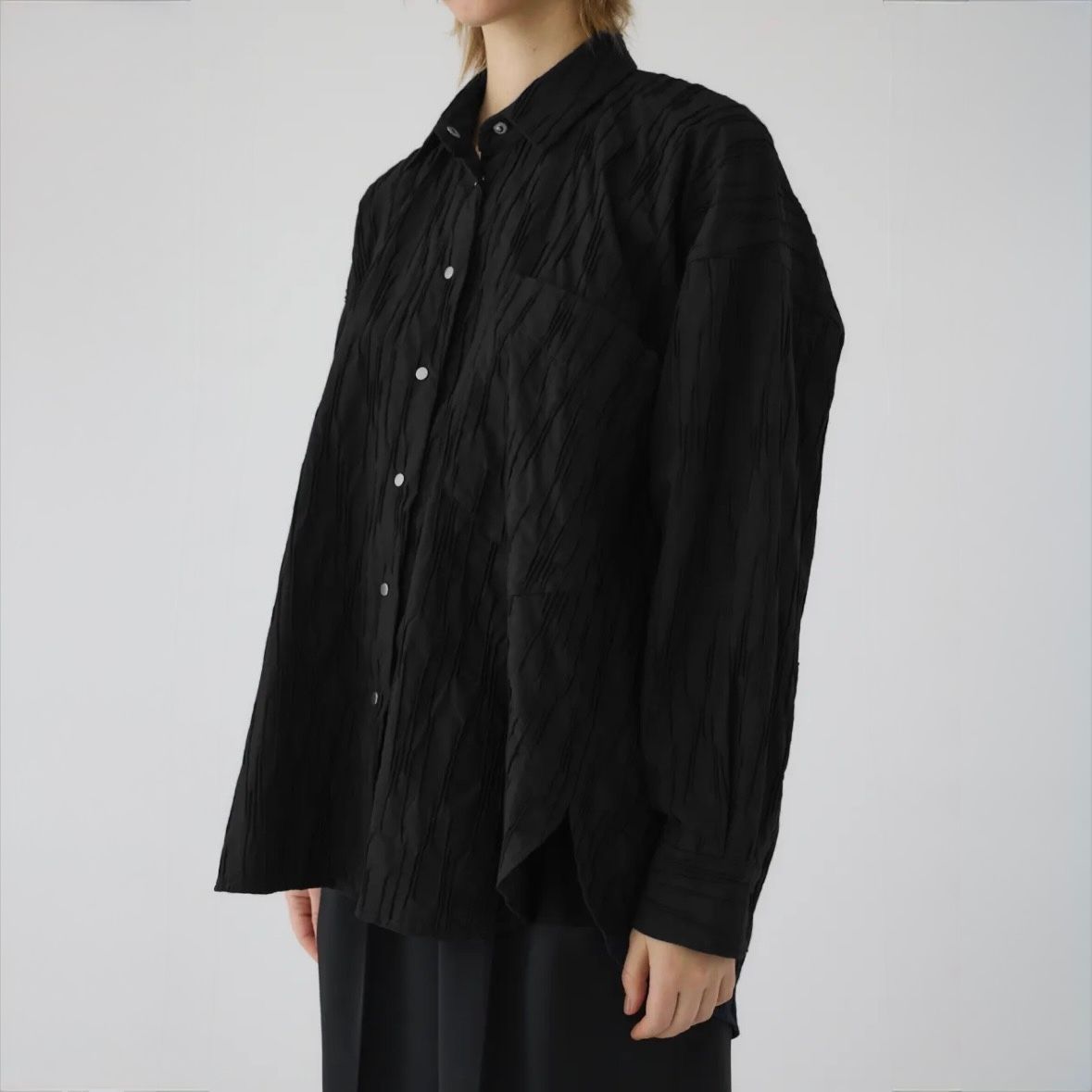 【残り一点】Tuck Pleats Back Volume SH