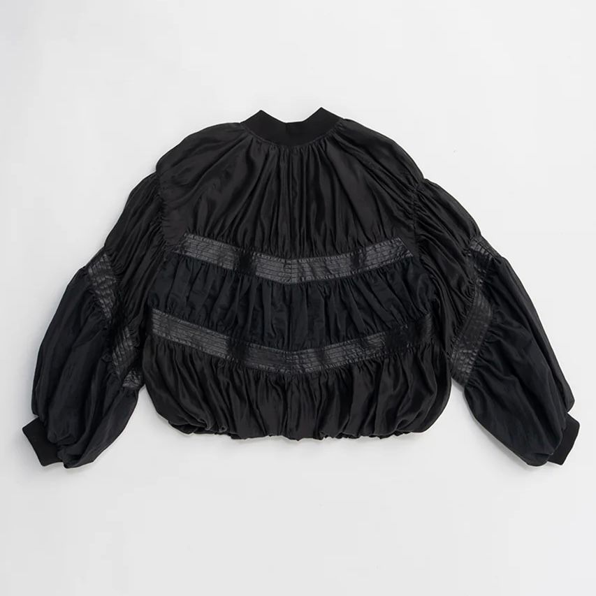 【残り一点】シアーボリュームブルゾン