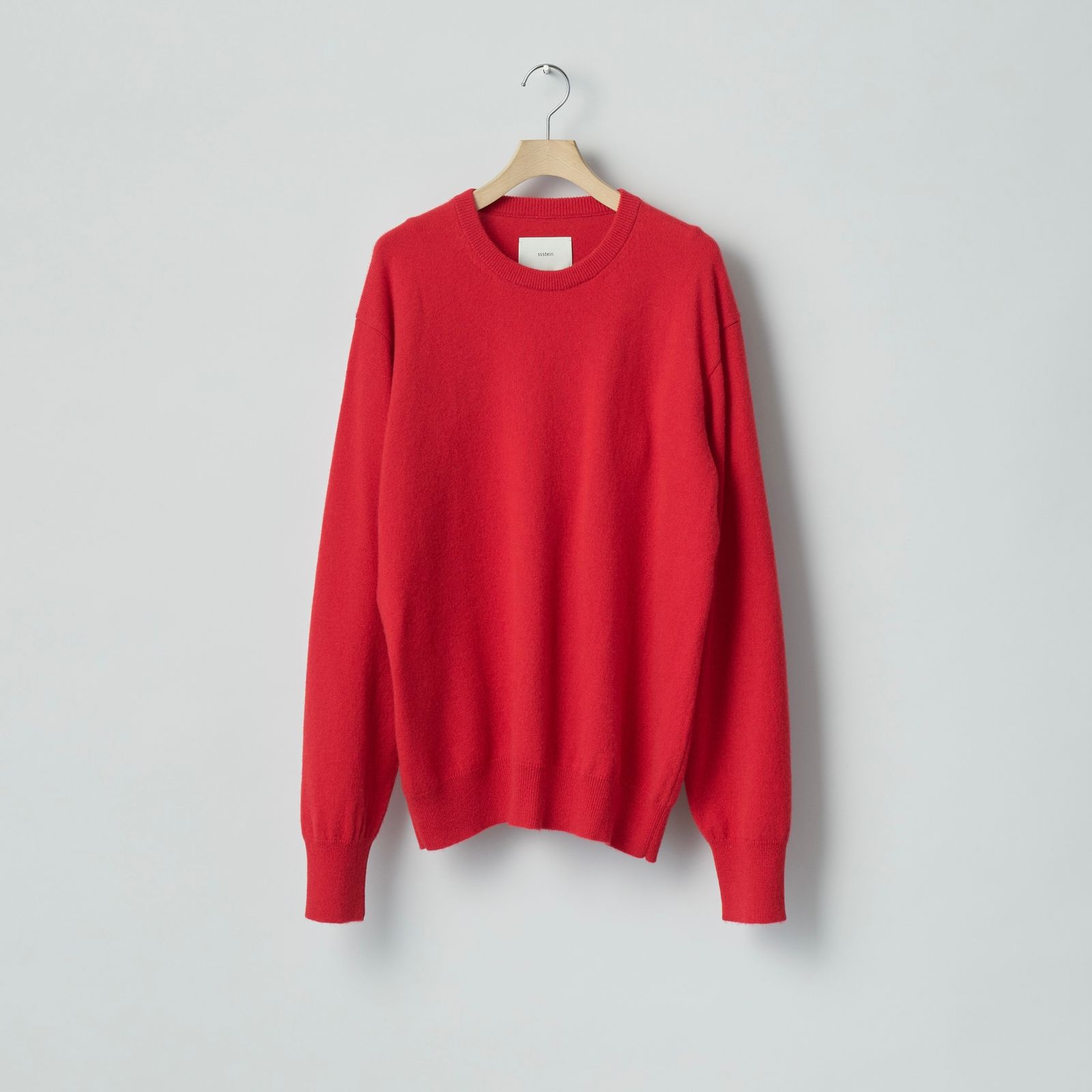 【残り一点】Pure Cashmere Knit Crew Neck LS