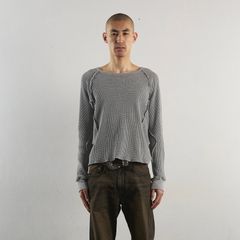 【残りわずか】Waffle Thermal Long Sleeve T-shirt