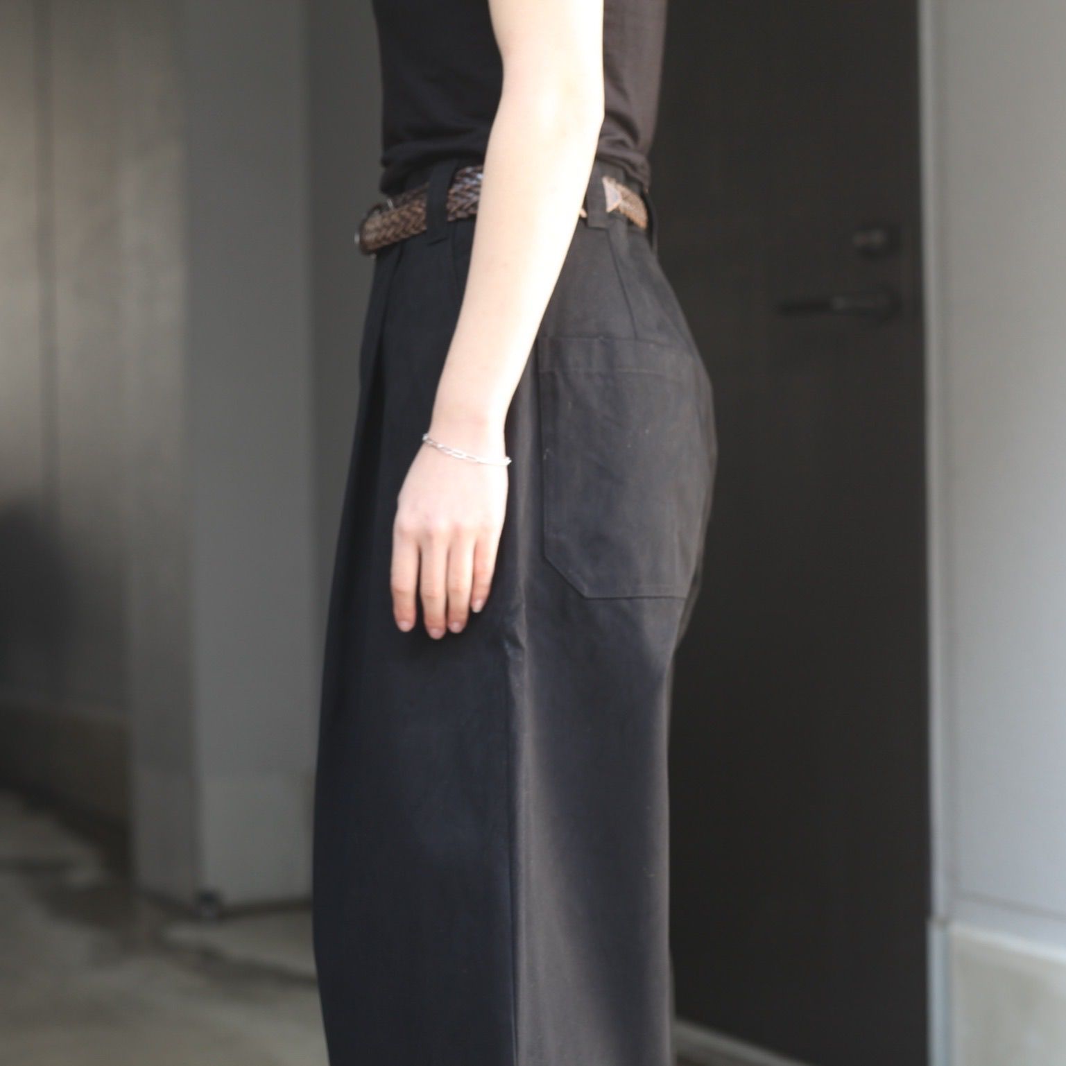 STUDIO NICHOLSON - 【残りわずか】Deep Pleat Volume Pant(SORTE