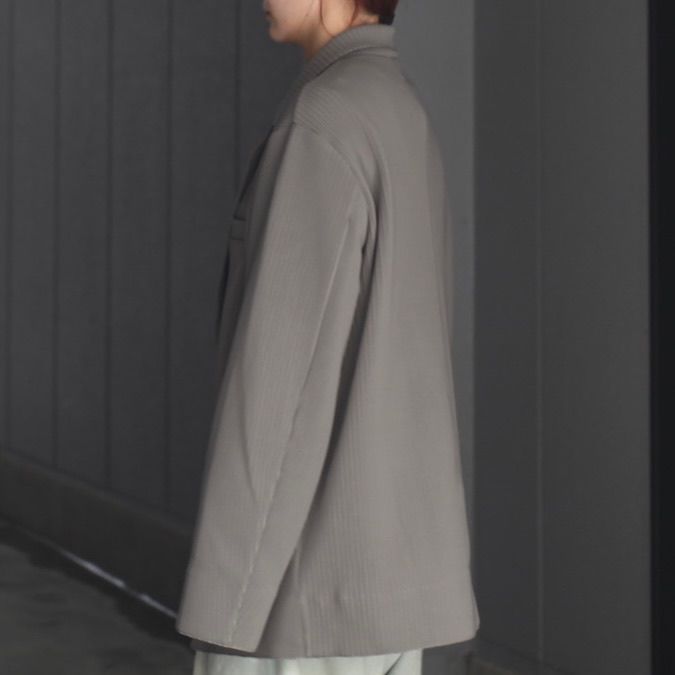 【残り一点】Gradation Pleats Single Breasted Jacket