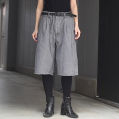 【残り一点】11.5ozブラックデニムショーツ(USED)