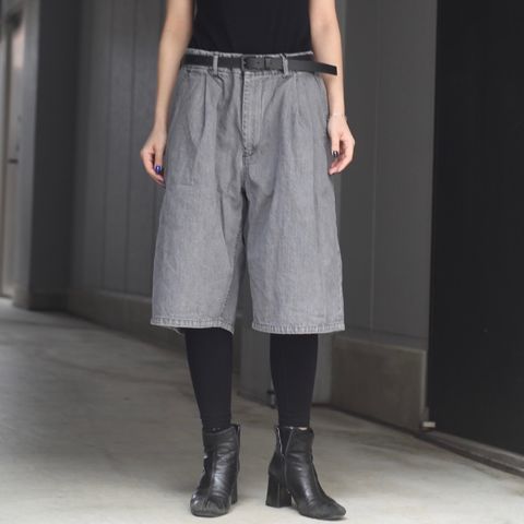 【残り一点】11.5ozブラックデニムショーツ(USED)