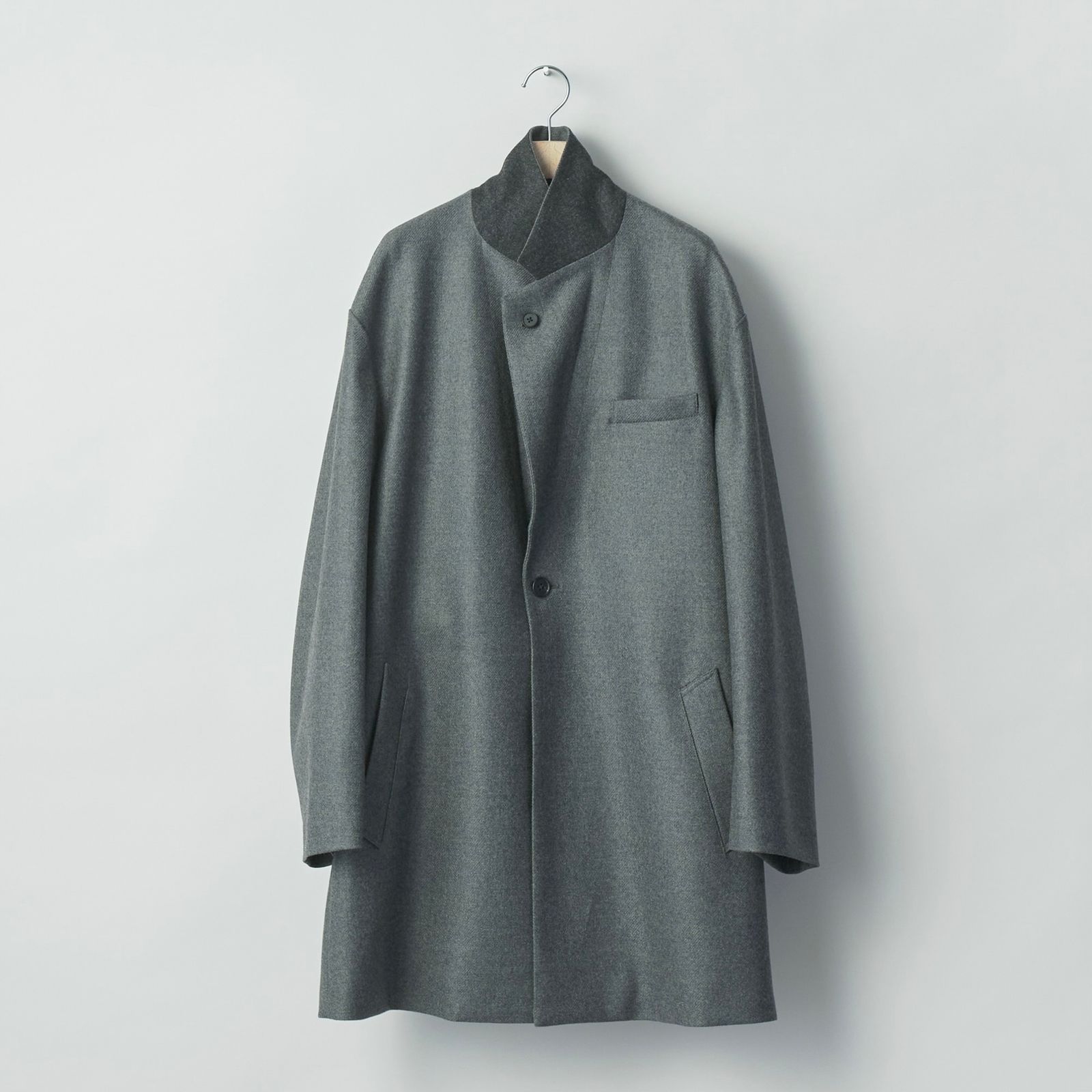 【残り一点】Compressed Flannel Half Coat