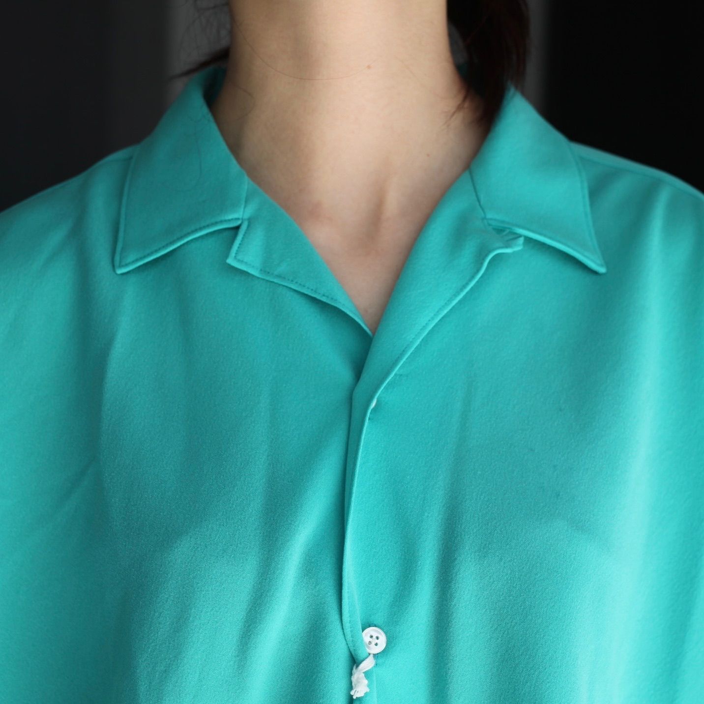 【残り一点】36G Cupro Ether Shirt