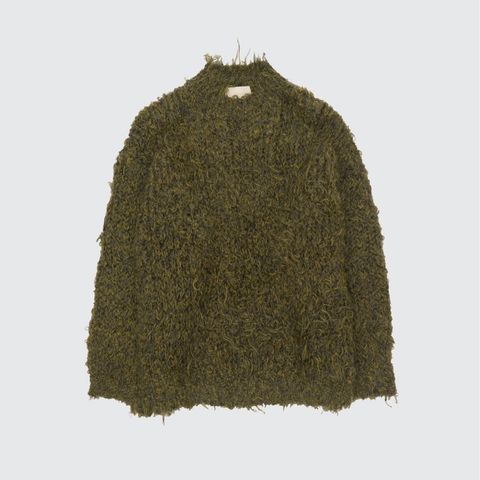 【残り一点】3Color Mix Mohair Crewneck Sweater