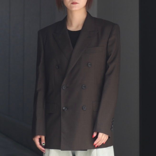 【残り一点】Wool Double Breasted Jacket