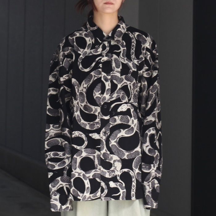 【残り一点】Print Nel L/S SH