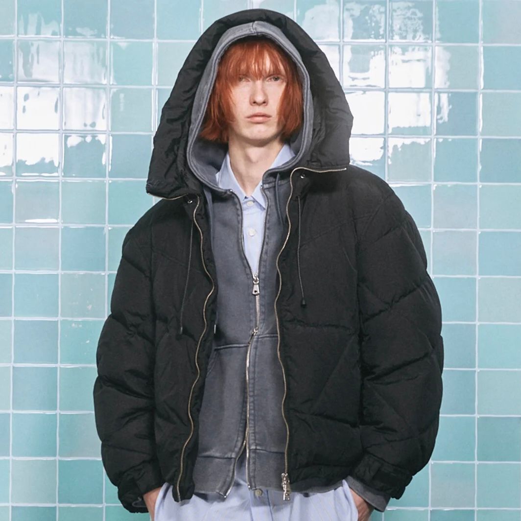 【残り一点】Garment Dye Prime Over Hooded Down Blouson