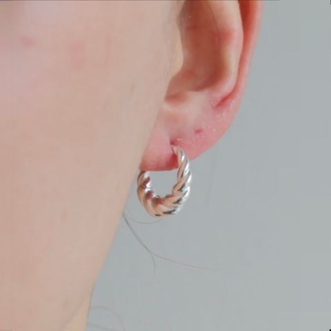 【残り一点】Ethnos Twist Earrings(両耳用)