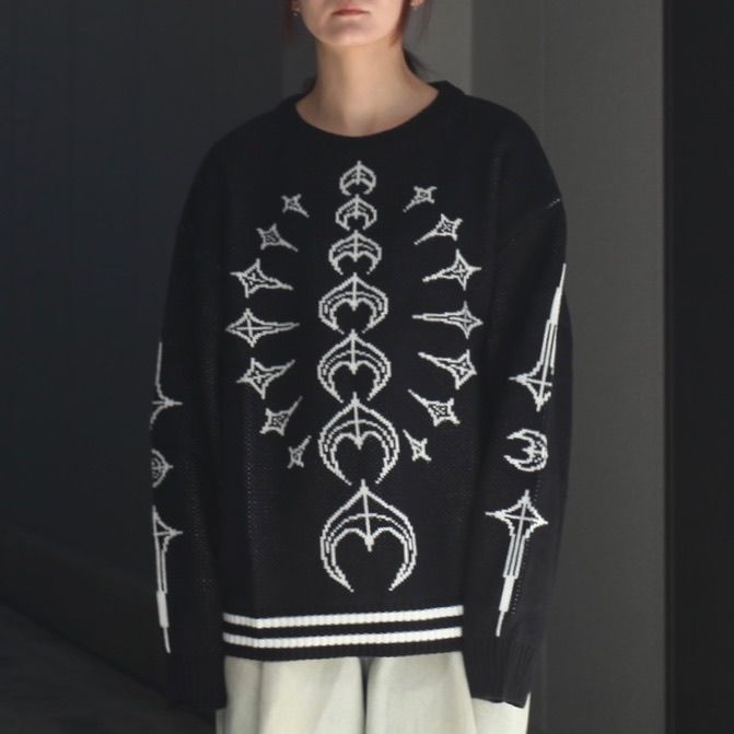 【残り一点】TC Bone Knit Sweater
