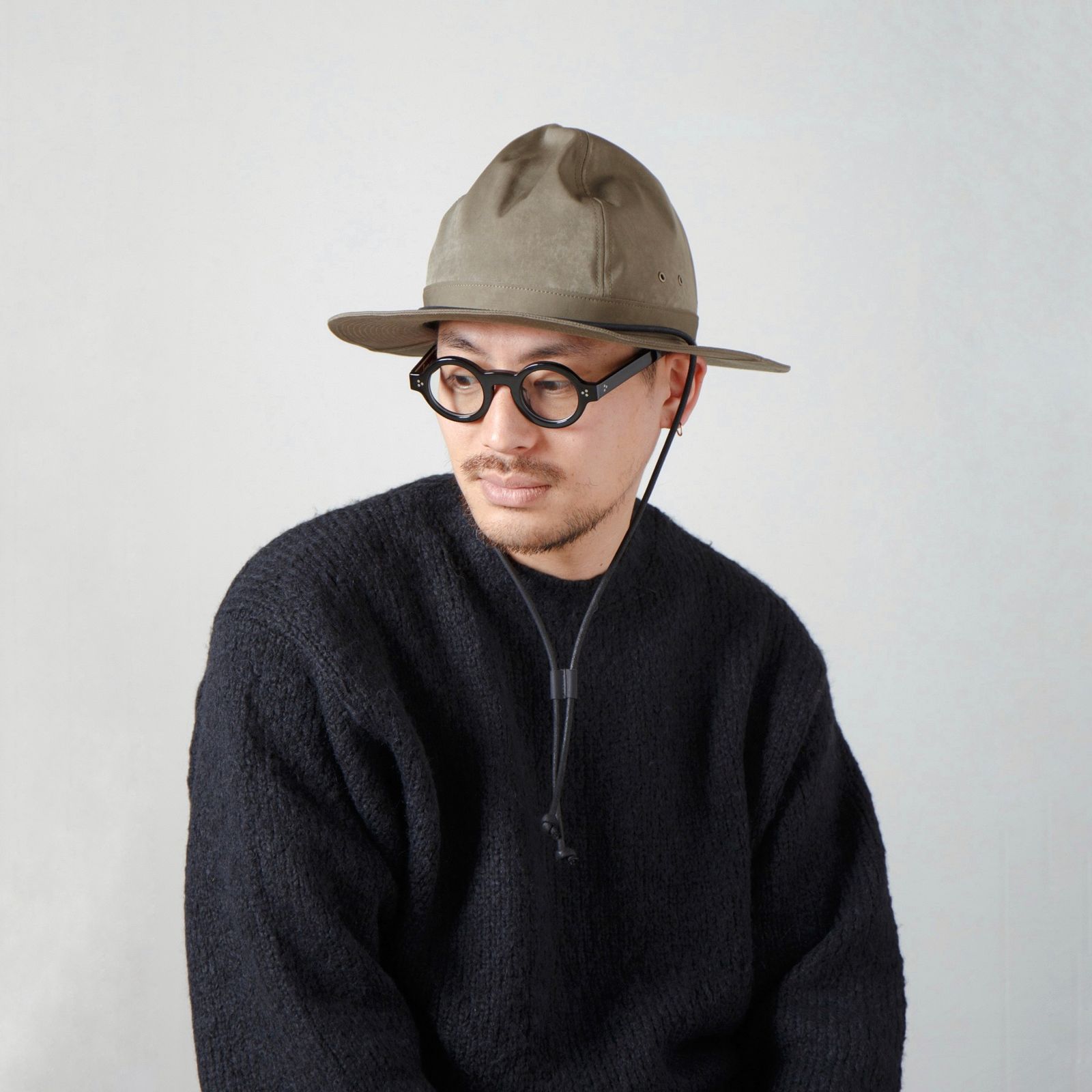RACAL ラカル Mountain HAT マウンテンハット ブラック L RACAL 撥水加工マウンテンハット | アウトドア必携 - Ray's