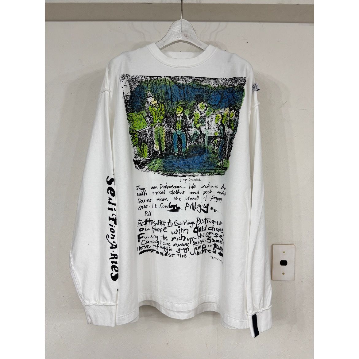 【残り一点】Seditionaries Long Sleeve T-Shirt