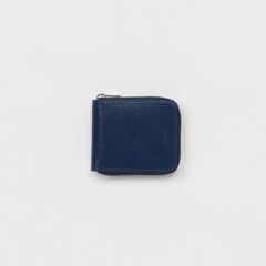 【残り一点】Horizontal Zip Purse(NAVY)