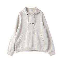 【残り一点】Cullni Logo Embroidery Glitter Yarn Hoodie