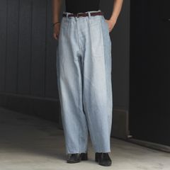 【残り一点】Reconstructed Super Baggy Slacks Denim_3(L)