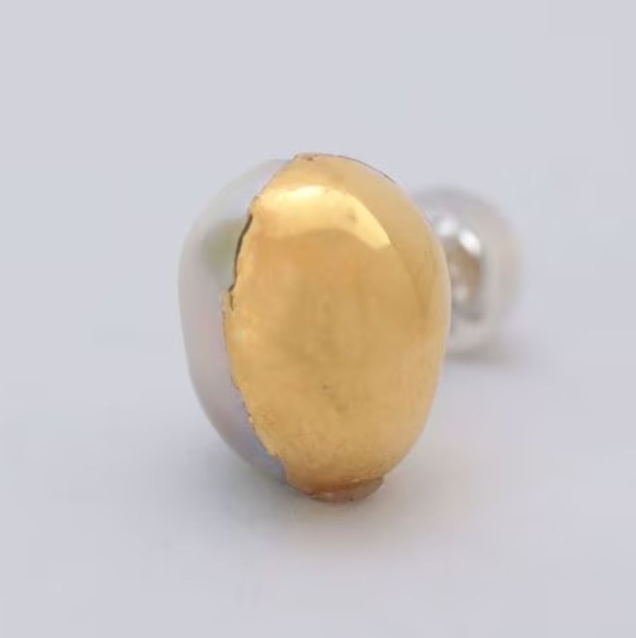 【残り一点】Baroque Pearl Earrings(両耳用）