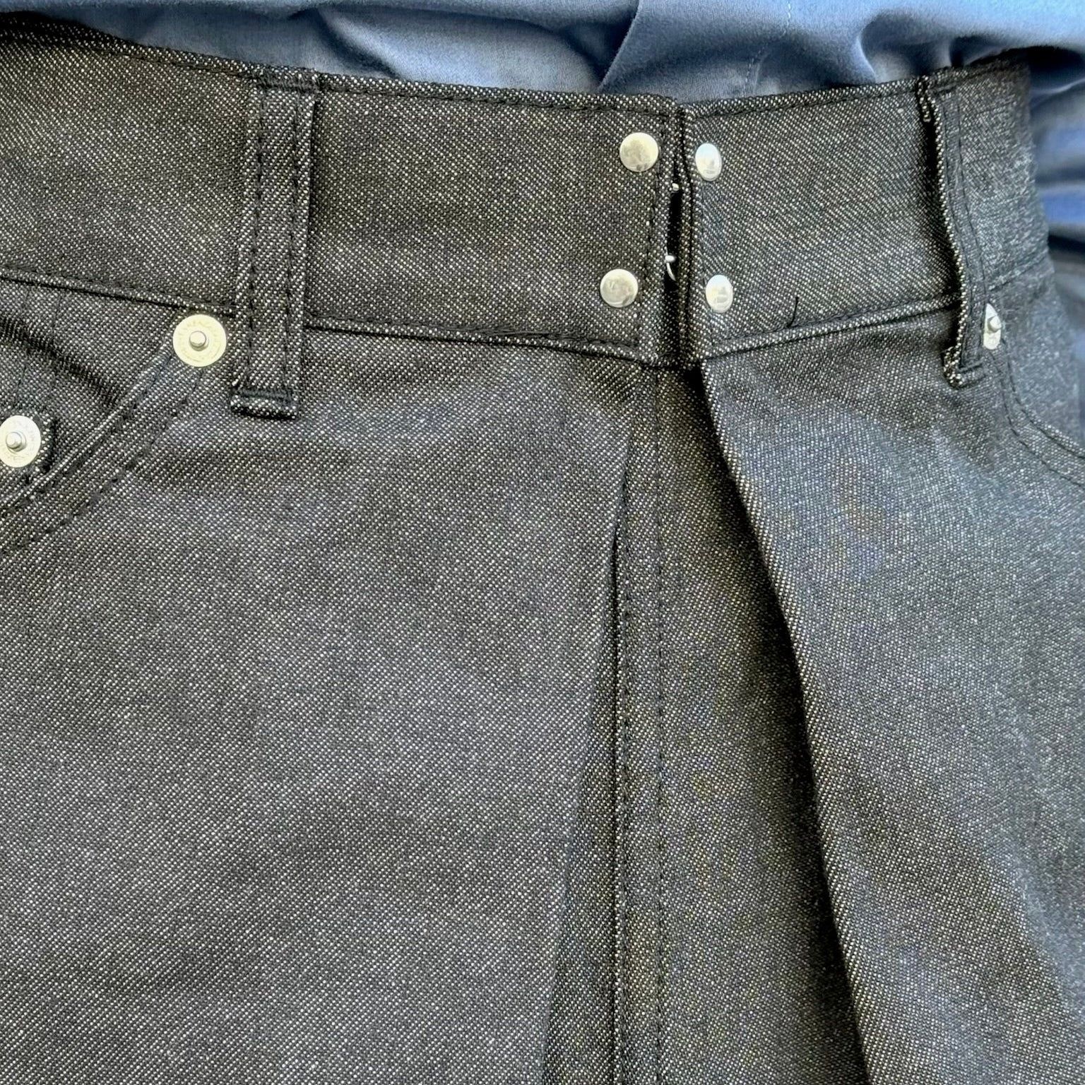 【残りわずか】Rigid Denim Wide Pants(MEN)