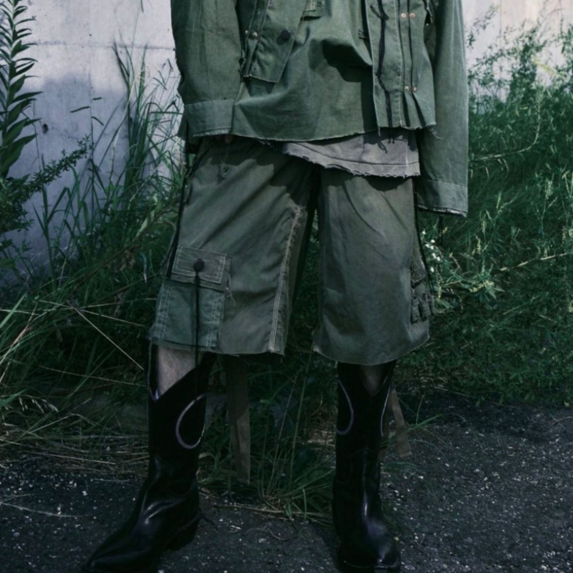 MINUS - 【再販売通知受付可能】Slash Seam HBT Cargo(VINTAGE MINUS - 【再販売通知受付可能】Slash Seam HBT Cargo(VINTAGE