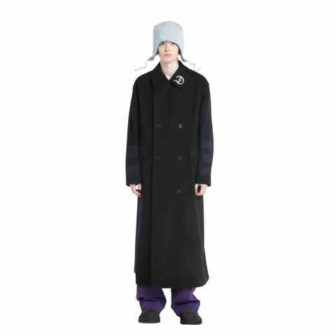 【残り一点】”BATMAN” Drape Long P-coat