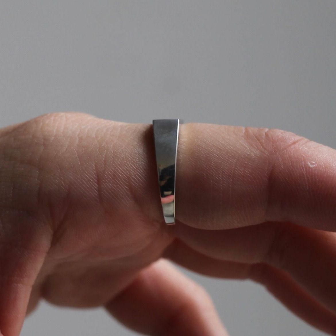 【残り一点】Square Ring_5.1mm(SILVER)
