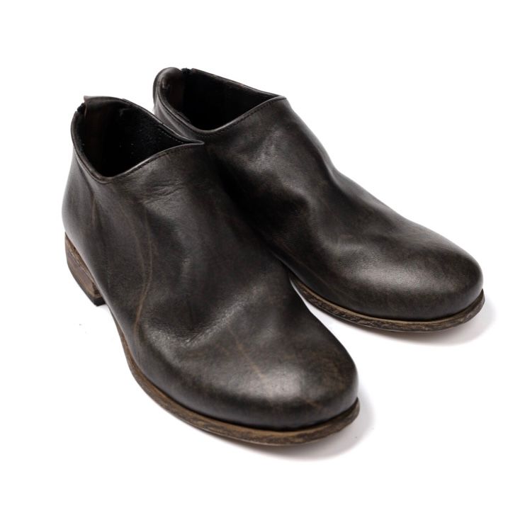 レザー種類 : CORDOVAN SPLIT(BLACK)
※商品ページ画像のレザー及び、仕様はサンプルとしてご覧ください。