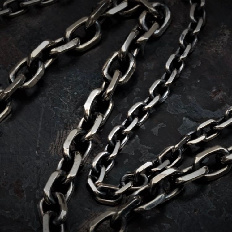 【残りわずか】80cut Out Chain Necklace(SILVER)