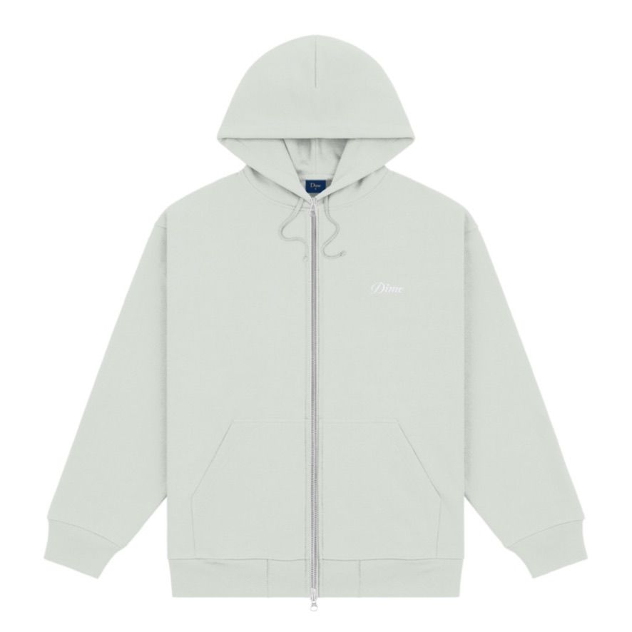 Dime - 【残りわずか】Cursive Small Logo Zip Hoodie | ACRMTSM