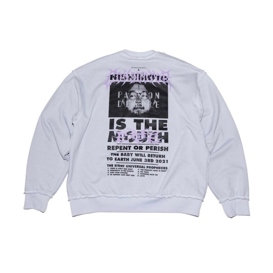 【残りわずか】×NISHIMOTO IS THE MOUTH Cotton Classic Crewneck Sweater