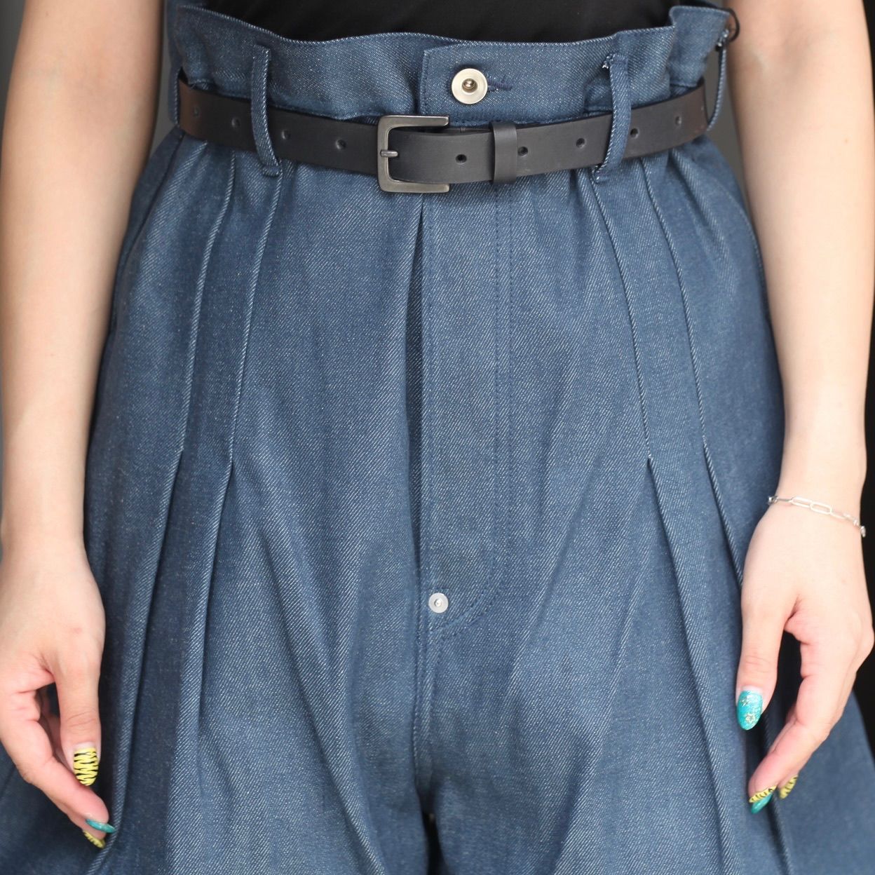 【残り一点】Hi Waist Baggy Denim Pants
