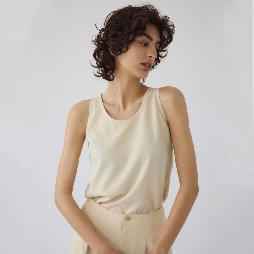 【残り一点】Scoop 2way Neckline Tank