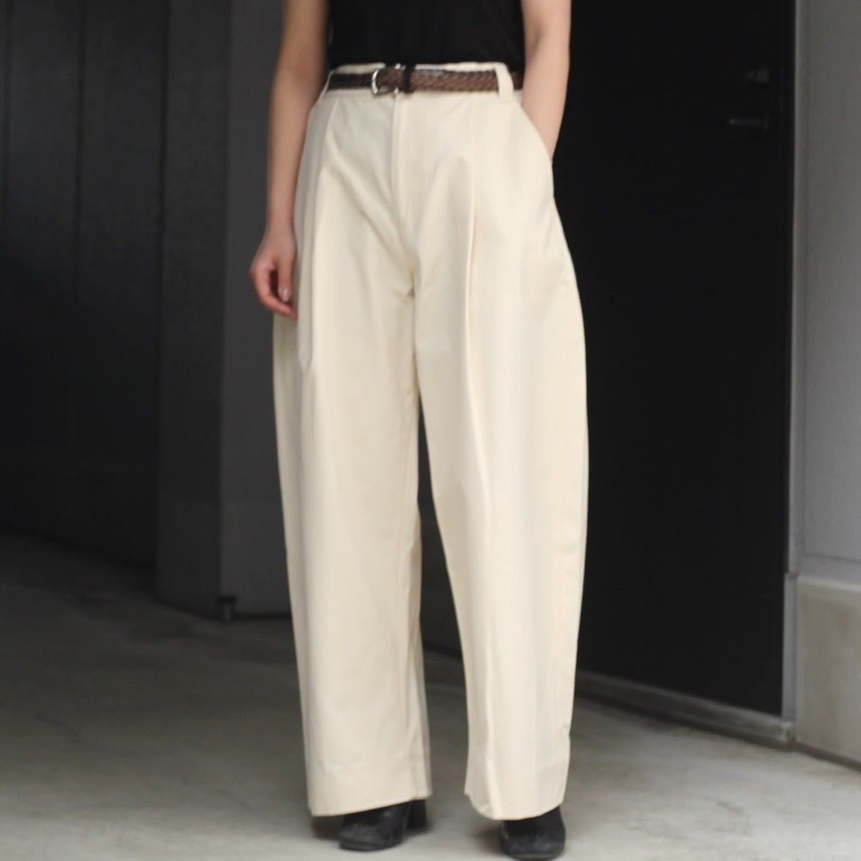 スタジオニコルソン VOLUME PLEAT SOFT WOOL PANTS+spbgp44.ru