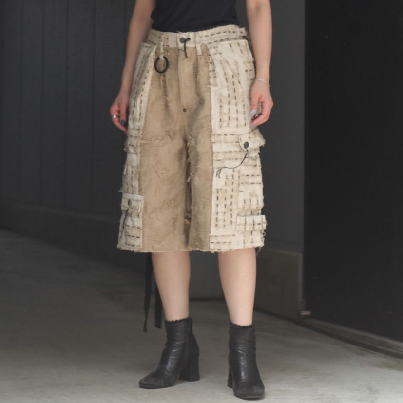 【残り一点】Inside Out HBT Short(DUST)