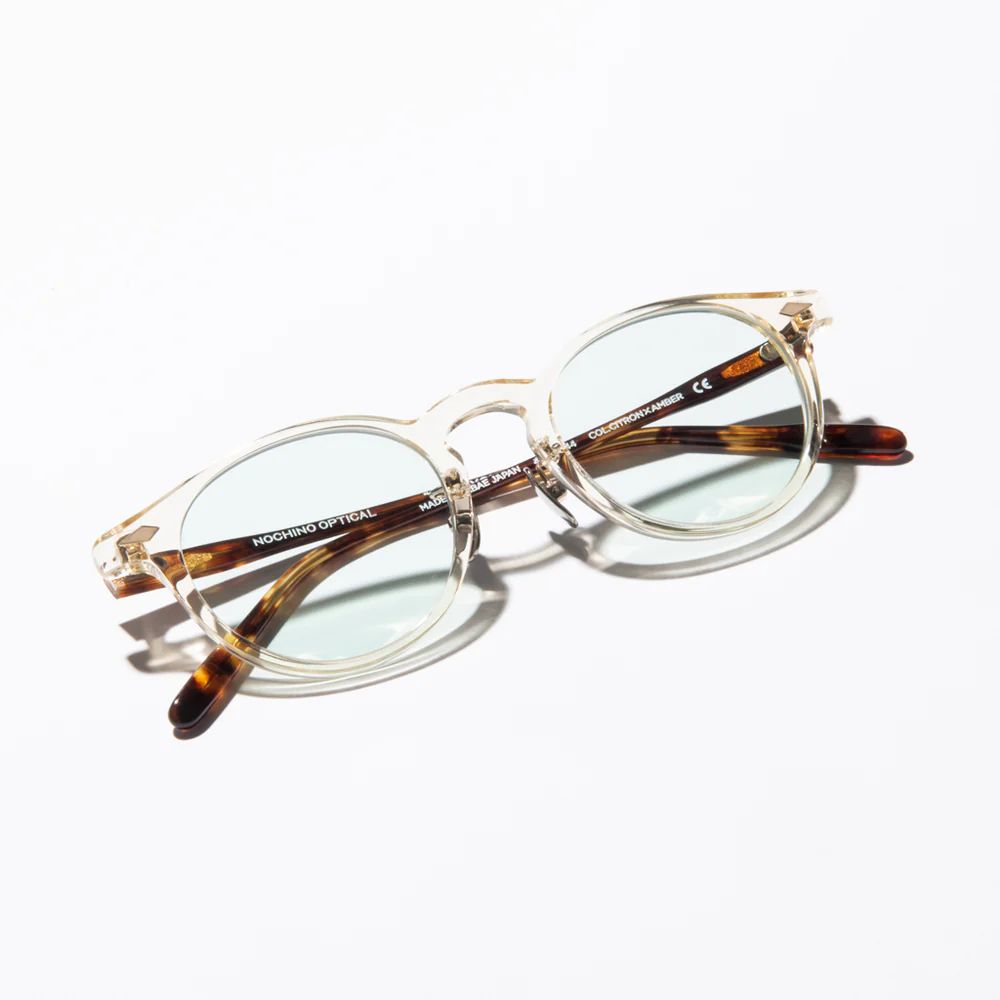 TSUKIYOMI #4. GLOSS BLACK × DARK GREY – NOCHINO OPTICAL
