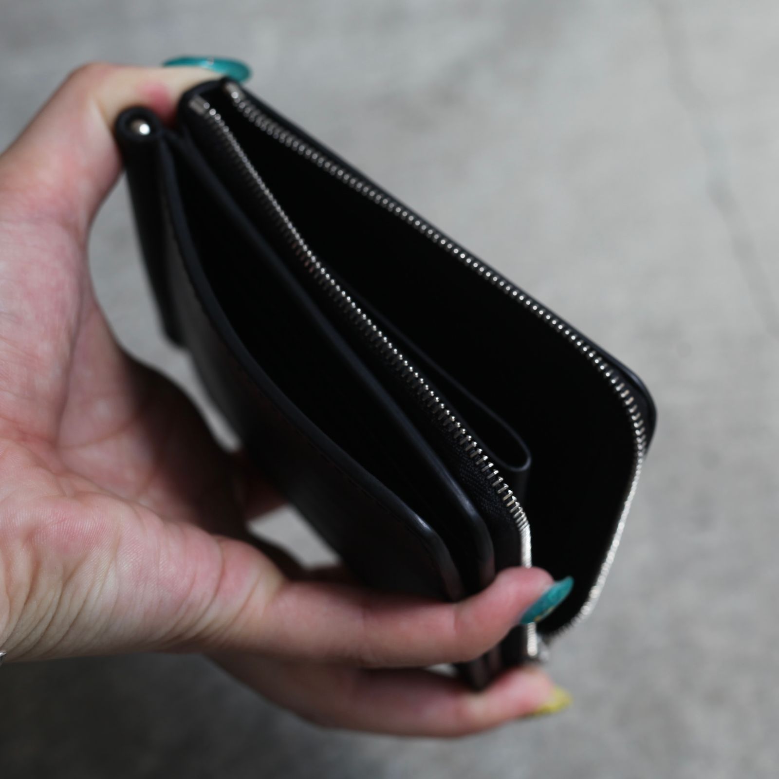 【残り一点】Molded Money Clip Wallet(HINGE_COW)